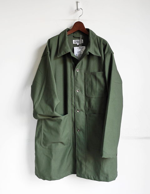 EG WORKADAY Cotton Reversed Sateen Shop Coat