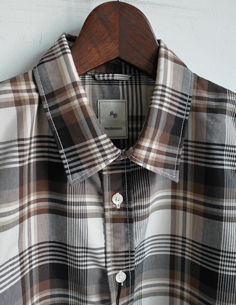 KICS DOCUMENT. T/C Plaid Regular Shirts