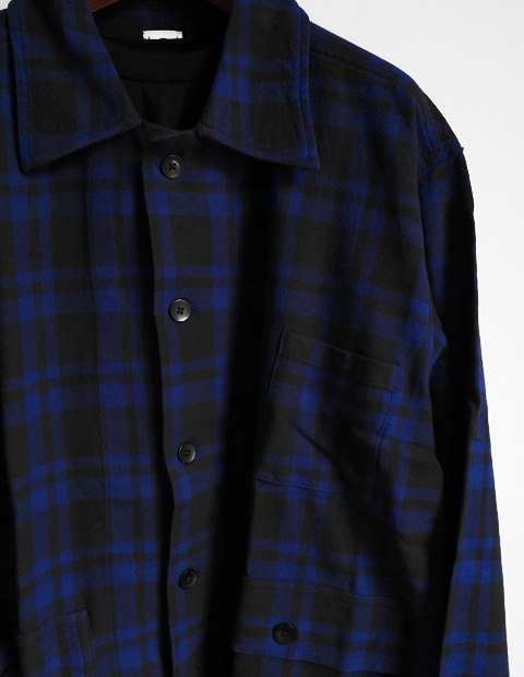 South2 West8 Hunting Shirt-Plaid Twill