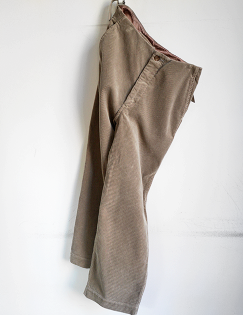 un/unbient HEAVY CORDUROY WIDE PULL PANTS