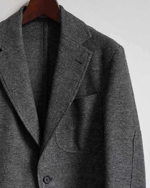 Re-Arrival!! YAMAGUCHI STORE Diagonal Tweed Jacket