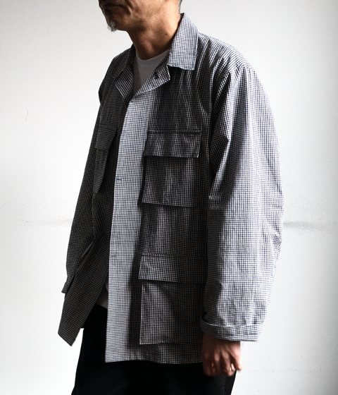 un/unbient Gingham Check BDU Jacket