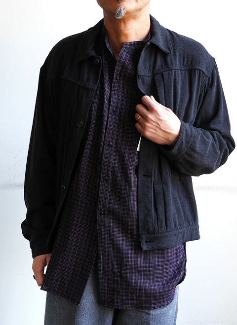 NICENESS Detchable Collar Shirt “MILLER”