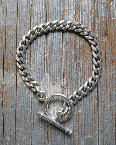 MADE IN CALIFORNIA T-BAR CHAIN BRACELET