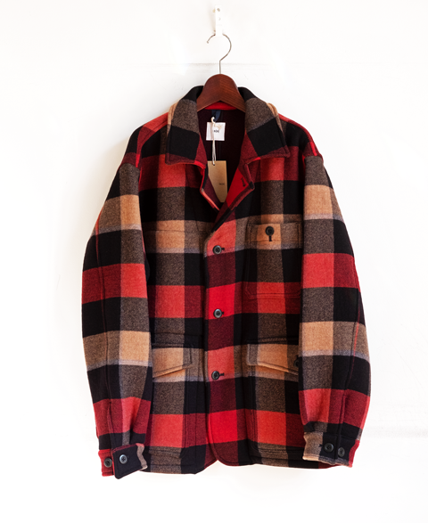 ts(s) Block Plaid Blanket Cloth Bird Watching Jacket