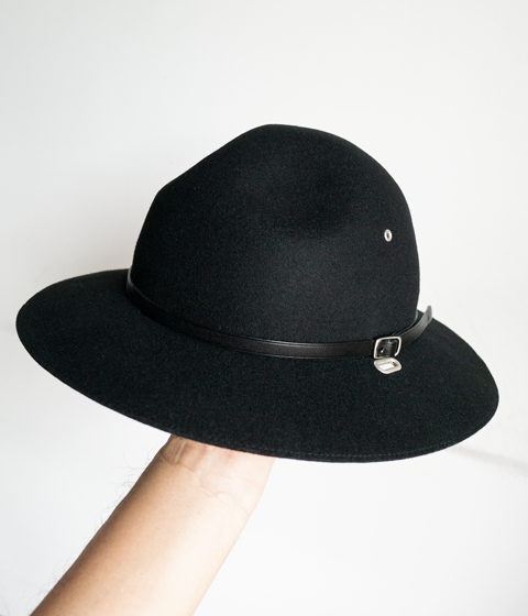 MATURE HA._MIL Wool Campaign Hat