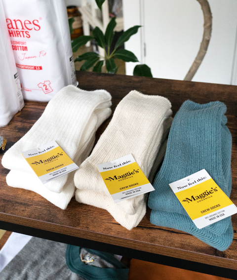 Maggie’s ORGANICS Crew Socks