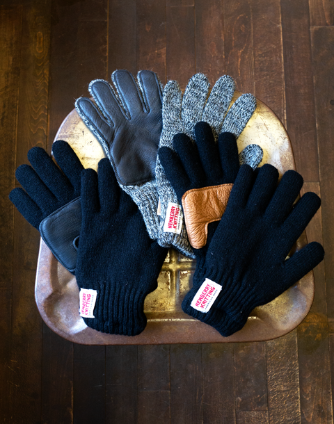 NEW BERRY KNITTING Driving Glove With Leather