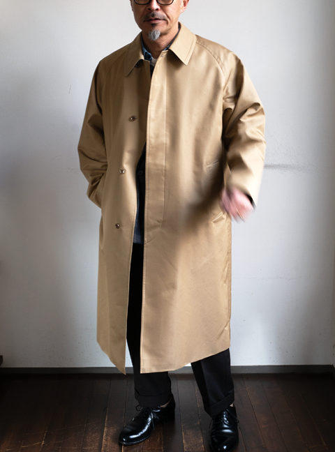 blurhms ROOTSTOCK C/P Gabardine Balmacaan Coat