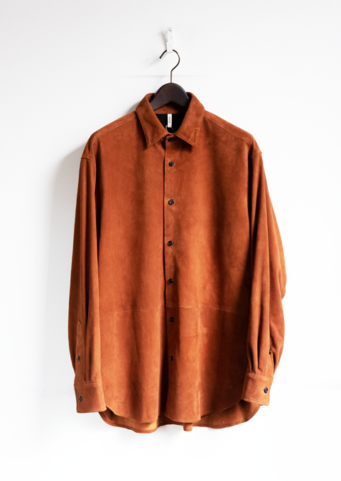 CCU Sheep Suede Regular Collar Shirt