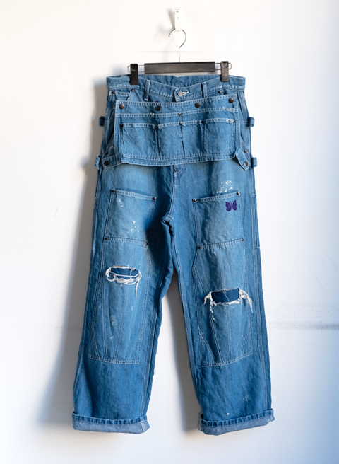 Needles Apron Pant – 10oz C/L Denim /Distressed