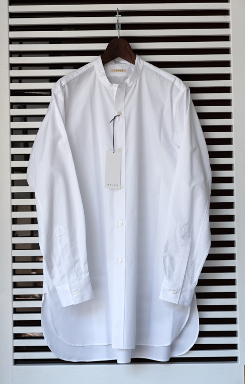 HEUGN Band Collar Shirt “Rob”