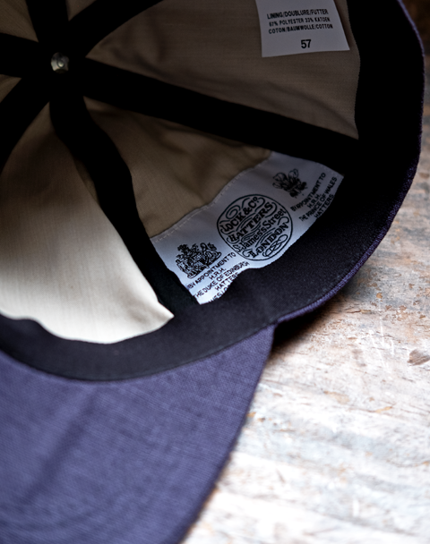 LOCK & Co HATTERS Linen Baseball Cap