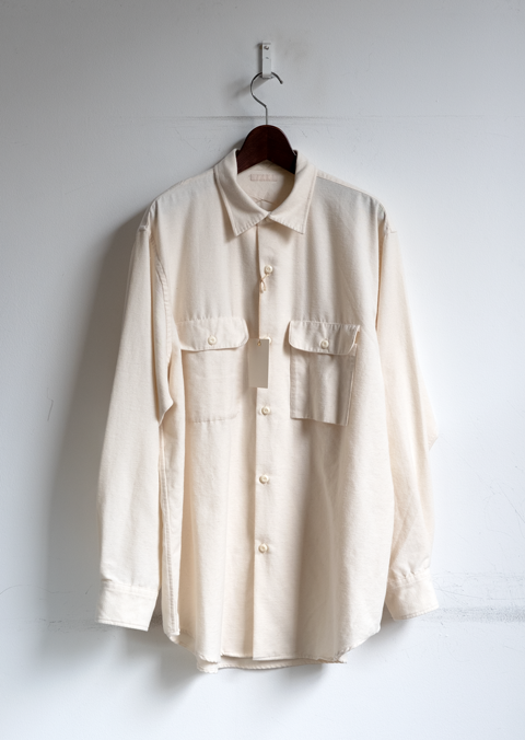 ULTERIOR Cotton Cashmere Flannel W/P Shirt