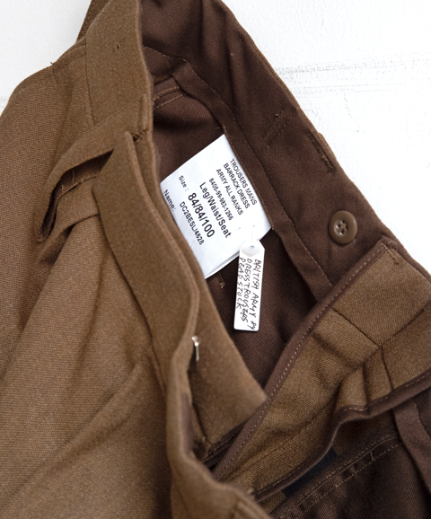Re-Arrival!! BRITISH ARMY DRESS TROUSERS