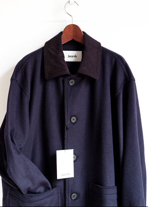 Jeanik Wool×Nylon×Cashmere Cover All Jacket