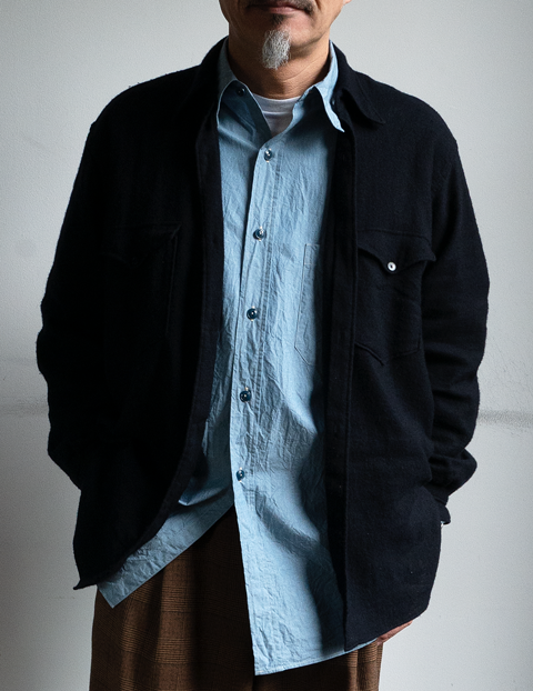 blurhms ROOTSTOCK Selvage Chambray USN Shirt