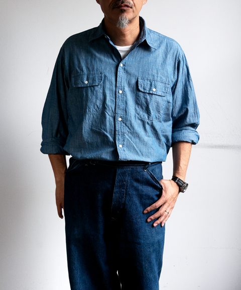 INDIVIDUALIZED SHIRTS NTO Chambray 2poc Work Shirt