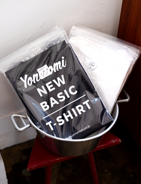 Yonetomi NEW BASIC T-SHIRT