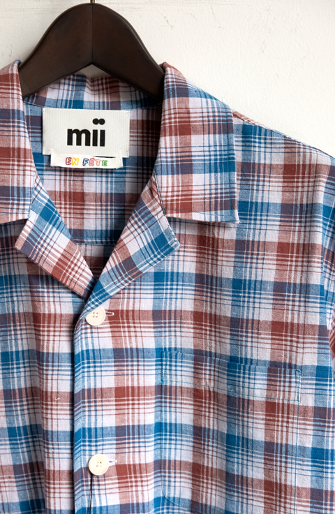 mii Open Collar Shirt