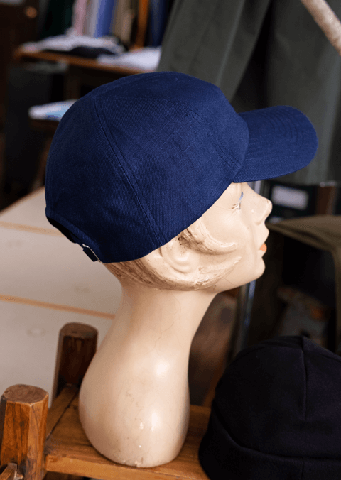 Re-Arrival!! MATURE HA._MIL trainer cap / Linen | 大阪心斎橋のメンズ洋服のセレクトショップ山口ストアー