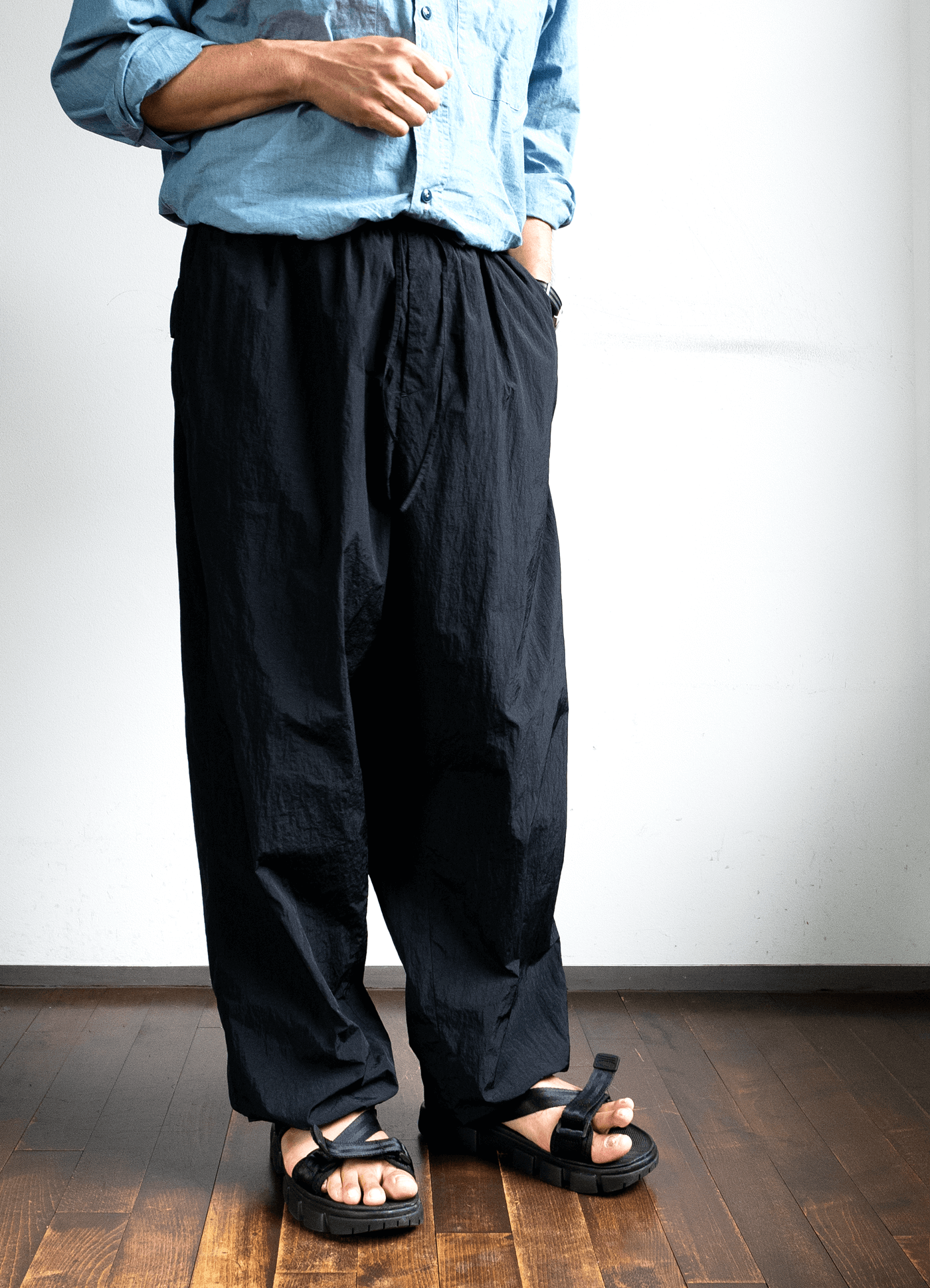 ATON Hand Dye Nylon Over Pants