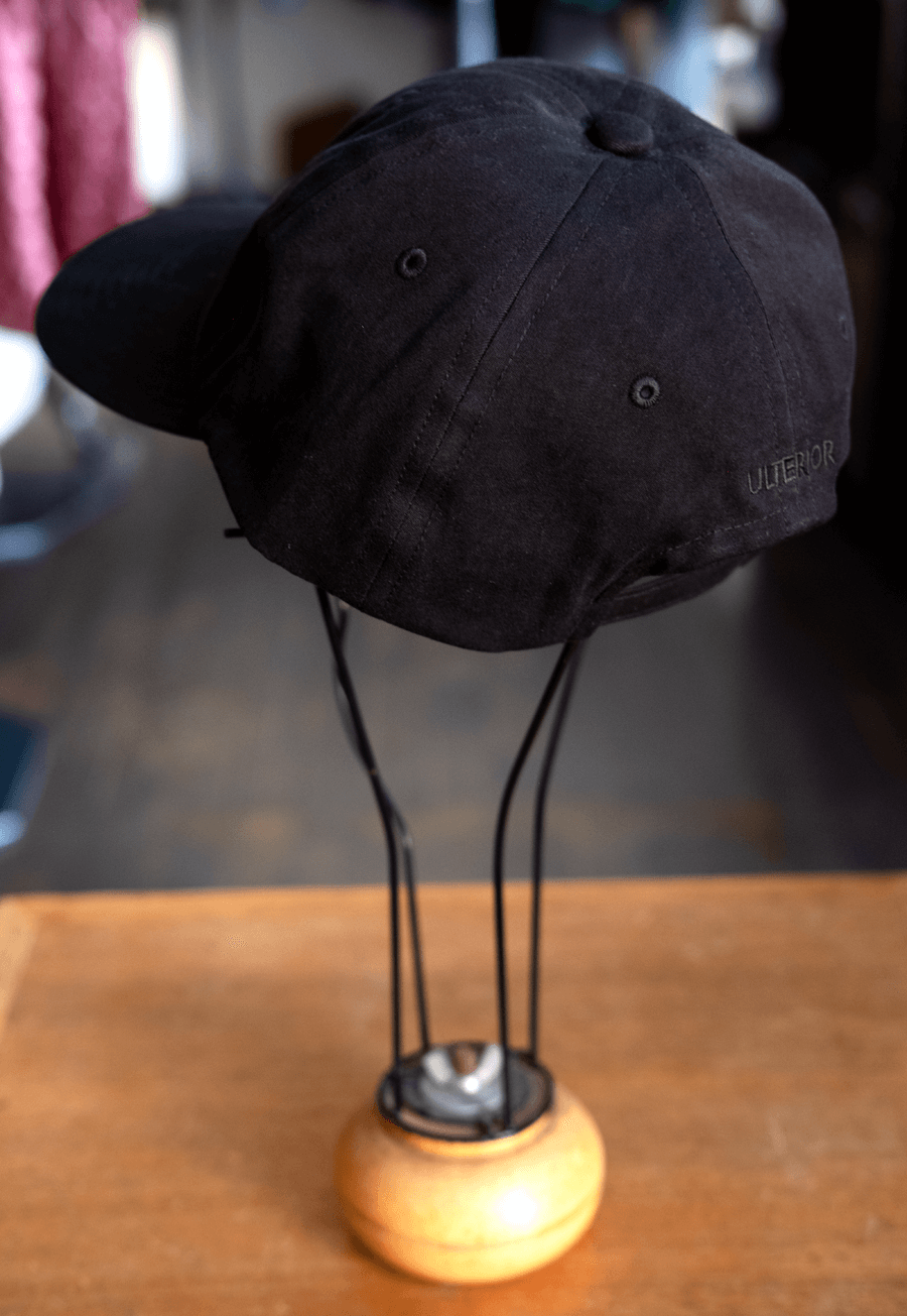 ULTERIOR Washed Bizen Gabardine 6Paneled Cap