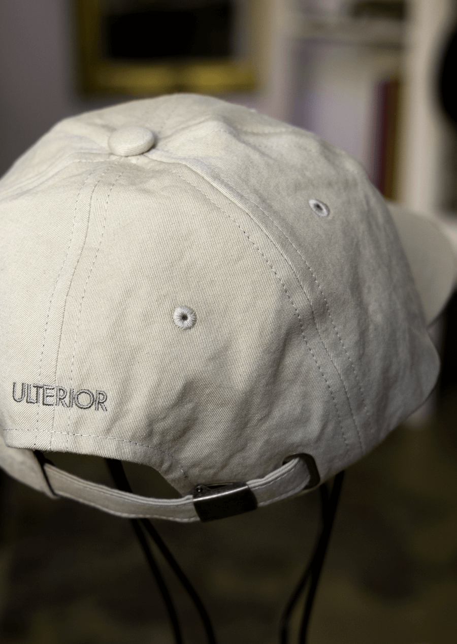 ULTERIOR Washed Bizen Gabardine 6Paneled Cap