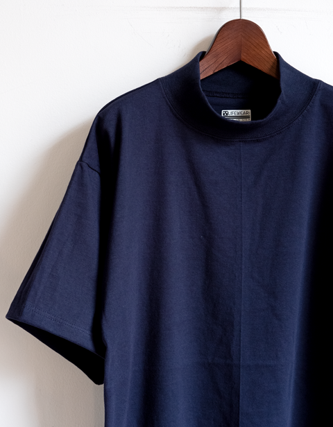 再入荷!! LIFE WEAR 5.5oz Mock Neck Short Sleeve T