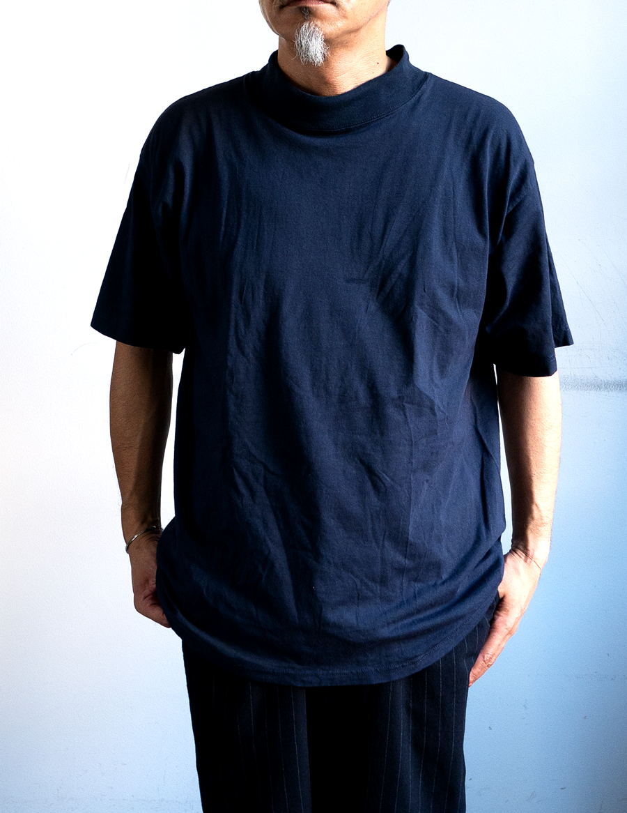 再入荷!! LIFE WEAR 5.5oz Mock Neck Short Sleeve T