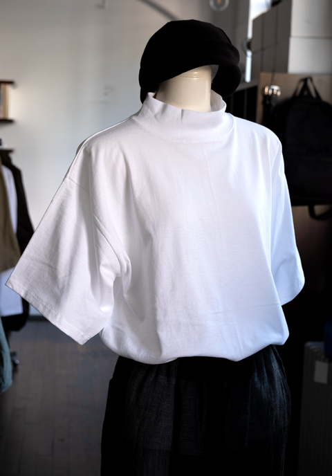 再入荷!! LIFE WEAR 5.5oz Mock Neck Short Sleeve T