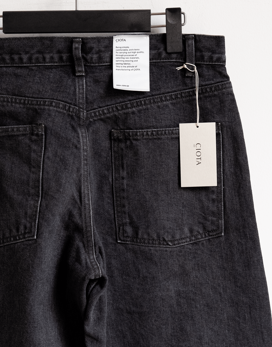 CIOTA インディゴ スビンコットン 13.5oz バギーデニム | 山口ストアー