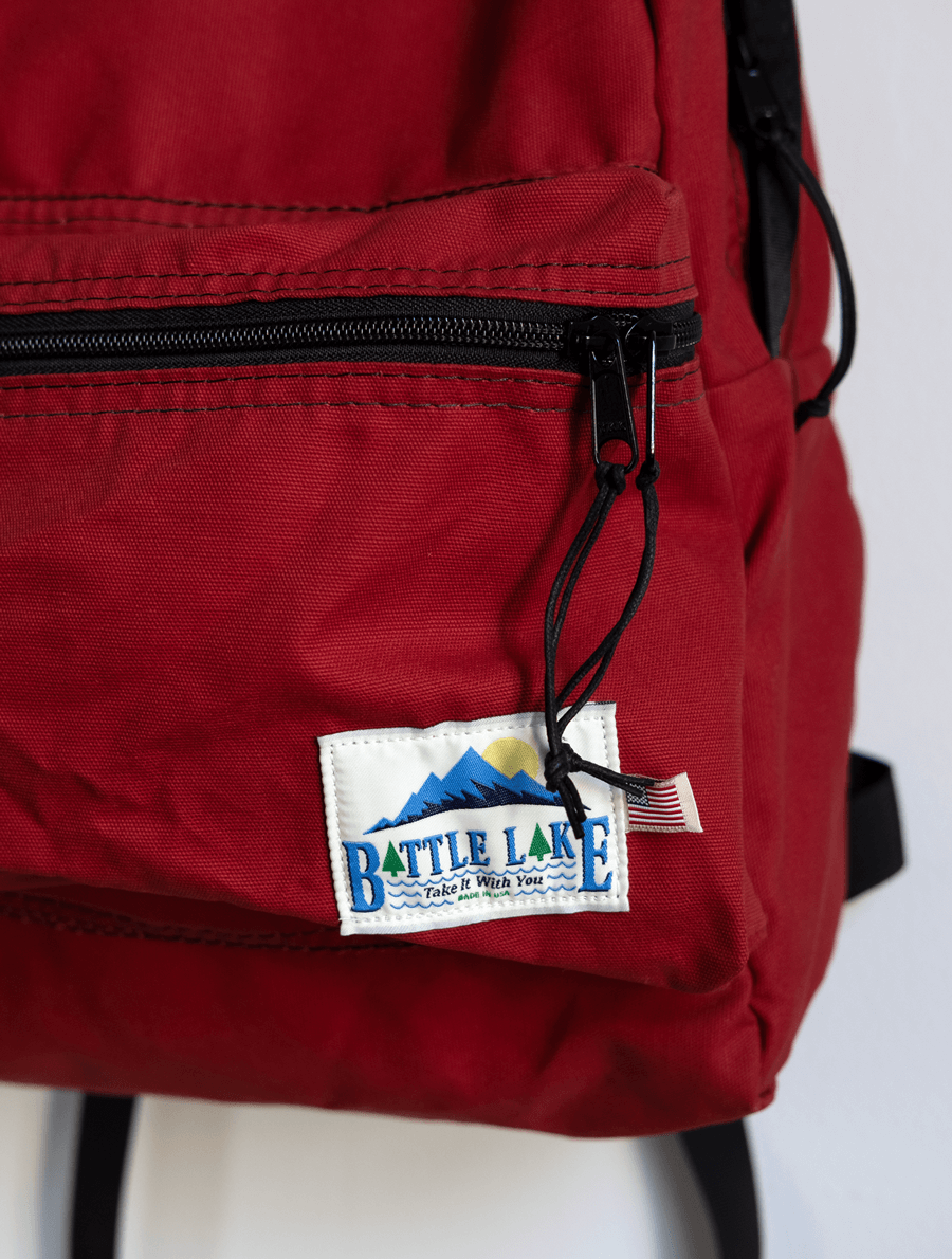 BATTLE LAKE Canvas Day Pack