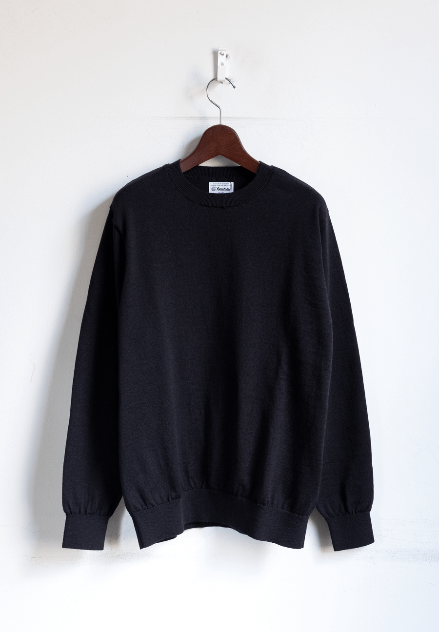 yonetomi NEW BASIC High Twist Wool knit P/O