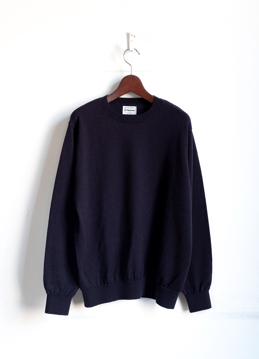 yonetomi NEW BASIC High Twist Wool knit P/O