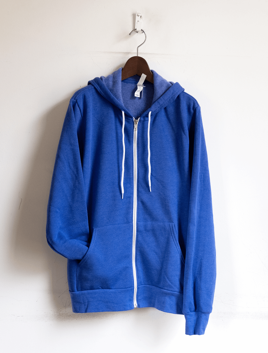 BELLA +CANVAS Sponge Fleece Full-Zip Hoodie