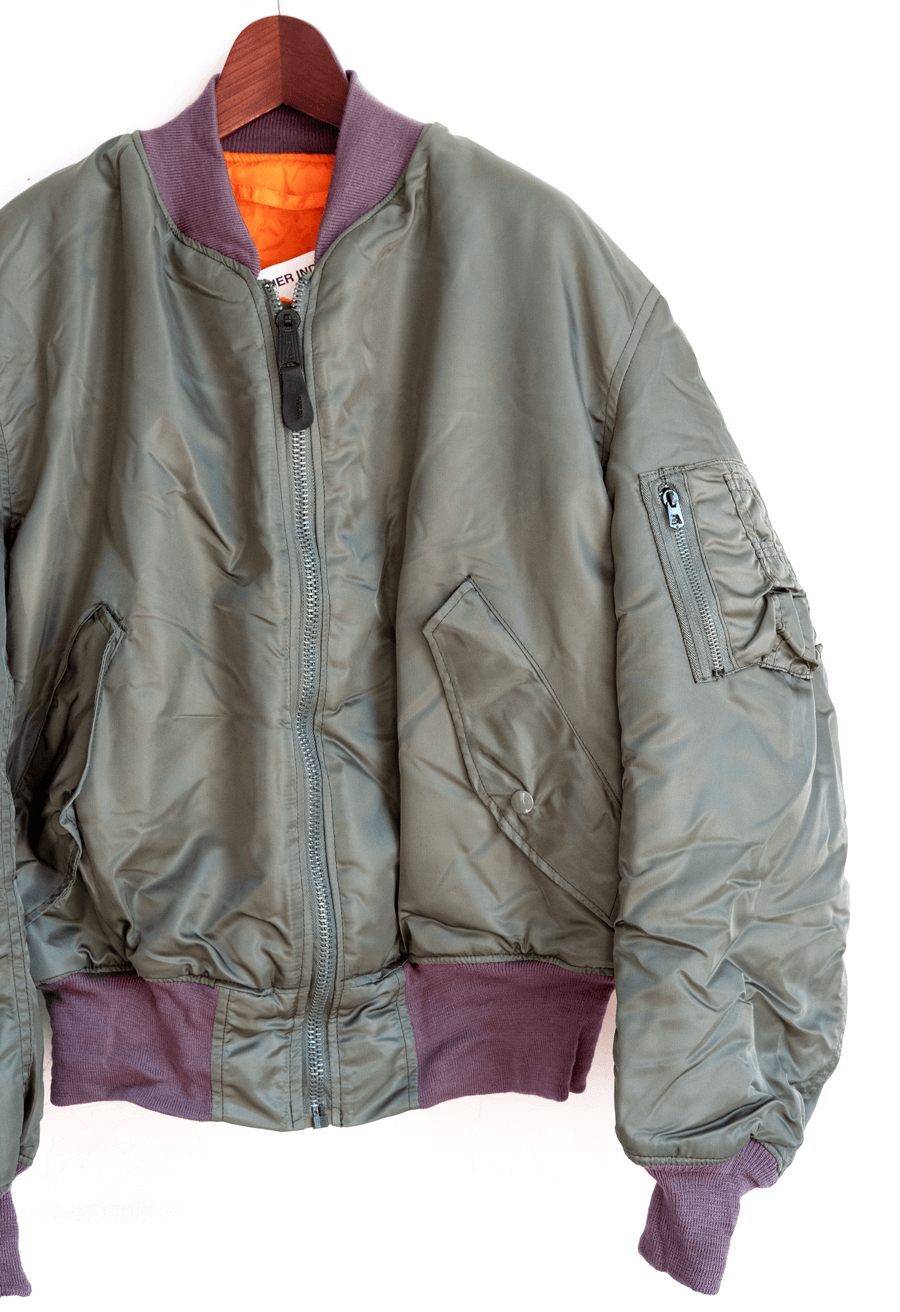 GREENBRIER INDUSTRIES 1990’s DEADSTOCK MA-1 FLIGHT JACKET