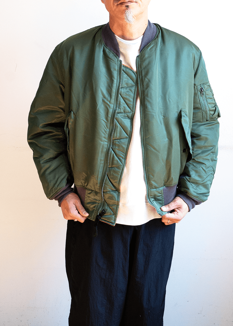 GREENBRIER INDUSTRIES 1990's DEADSTOCK MA-1 FLIGHT JACKET | 山口