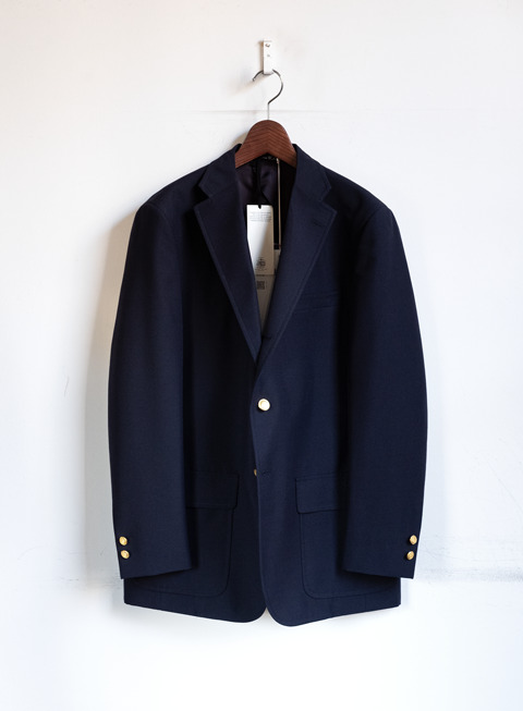 CIOTA × J.PRESS　Hopsack 3B Navy Blazer