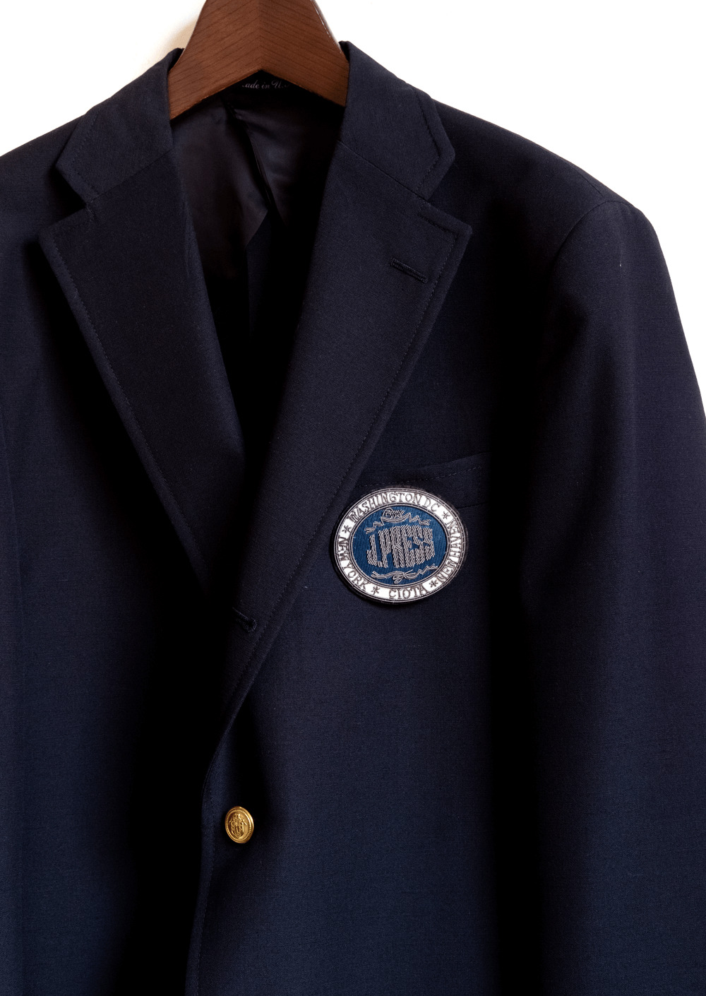 CIOTA × J.PRESS　Hopsack 3B Navy Blazer