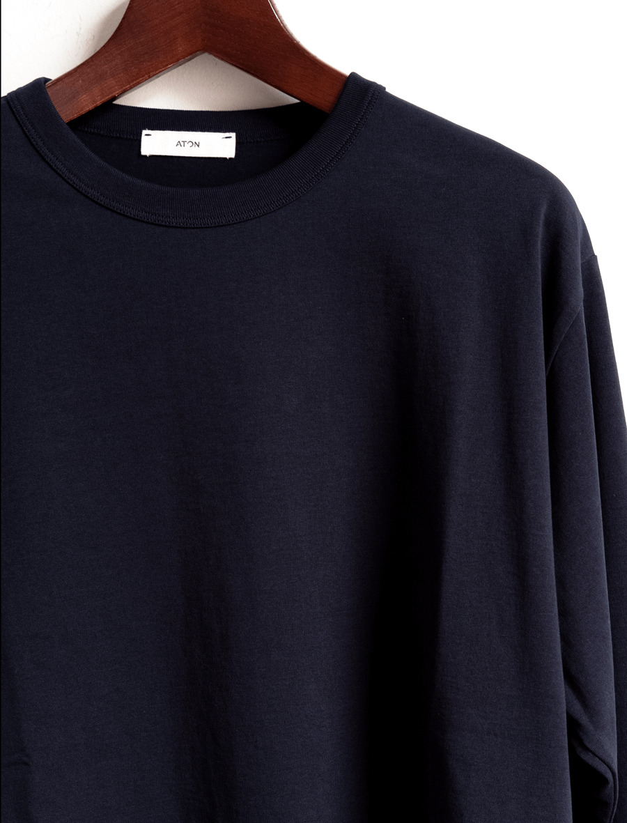 ATON DRY COTTON JERSEY LONG SLEEVE T-SHIRT