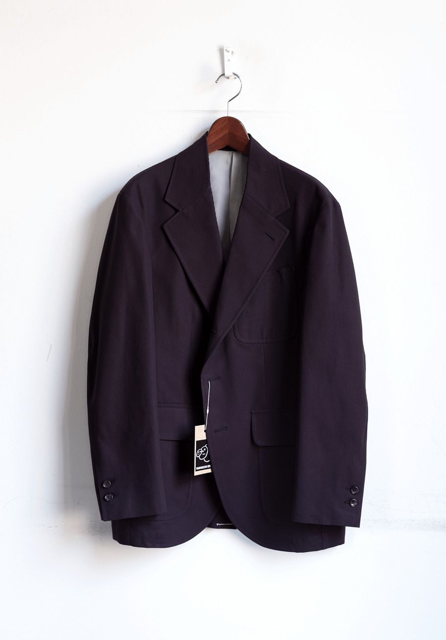 Re-Stock!! YAMAGUCHI STORE Cotton Gabardine Everytime Blazer 