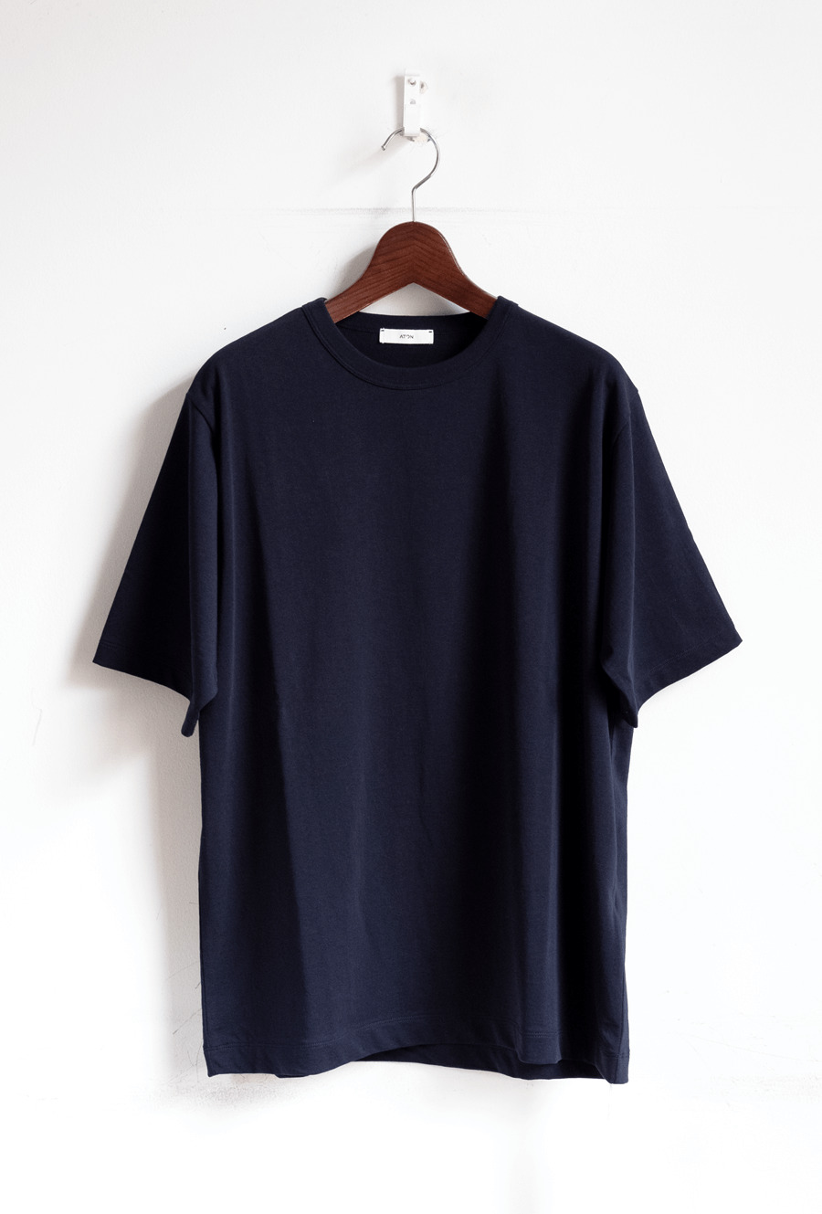 ATON DRY COTTON JERSEY CREW NECK T-SHIRT