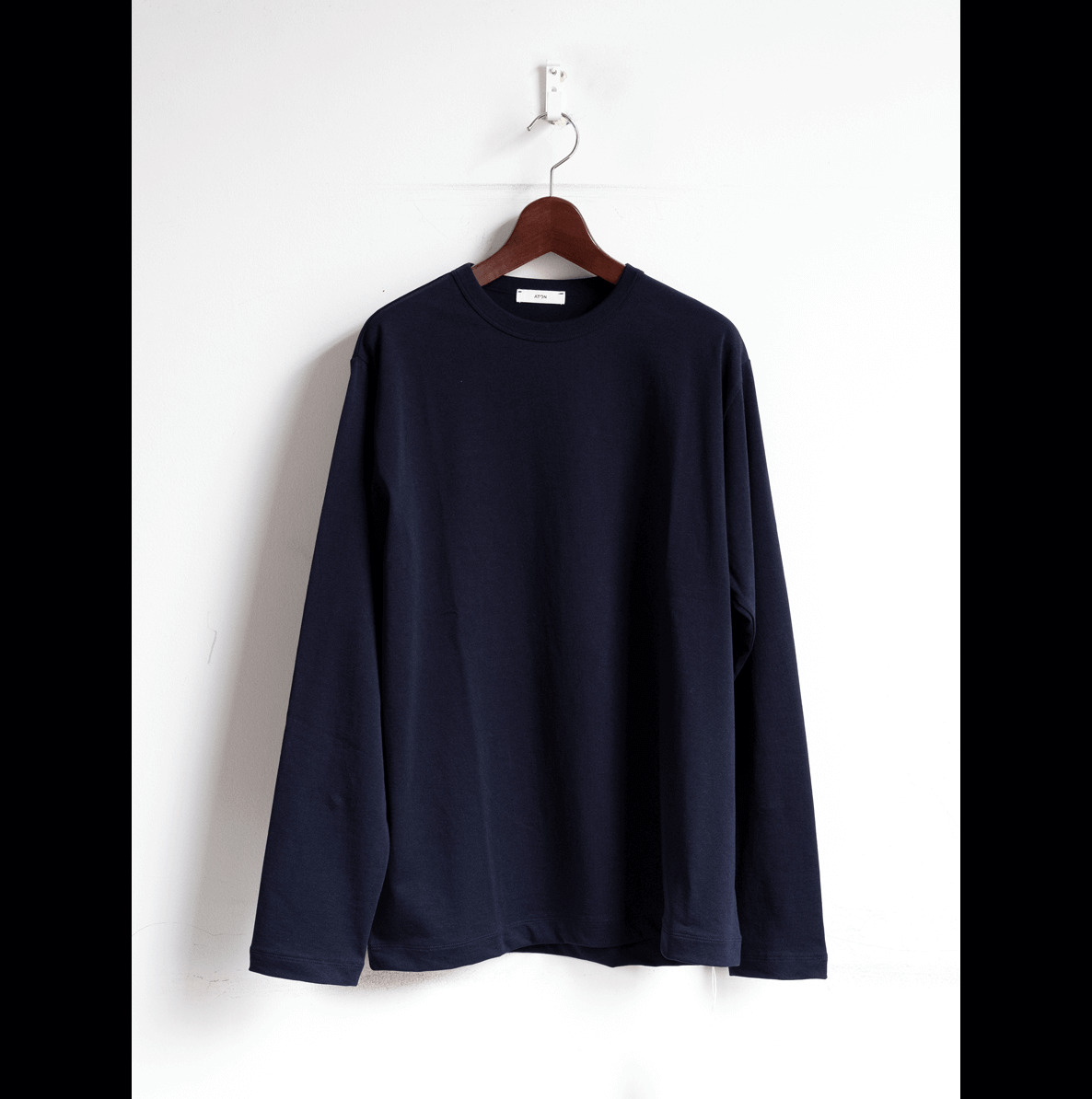 ATON DRY COTTON JERSEY LONG SLEEVE T-SHIRT