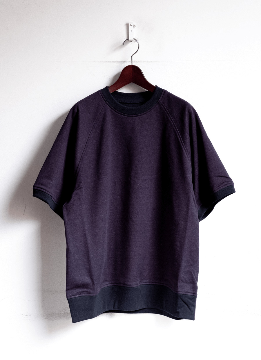 Cale スーピマコットン ヘンプ裏毛 Short Sleeve Sweat