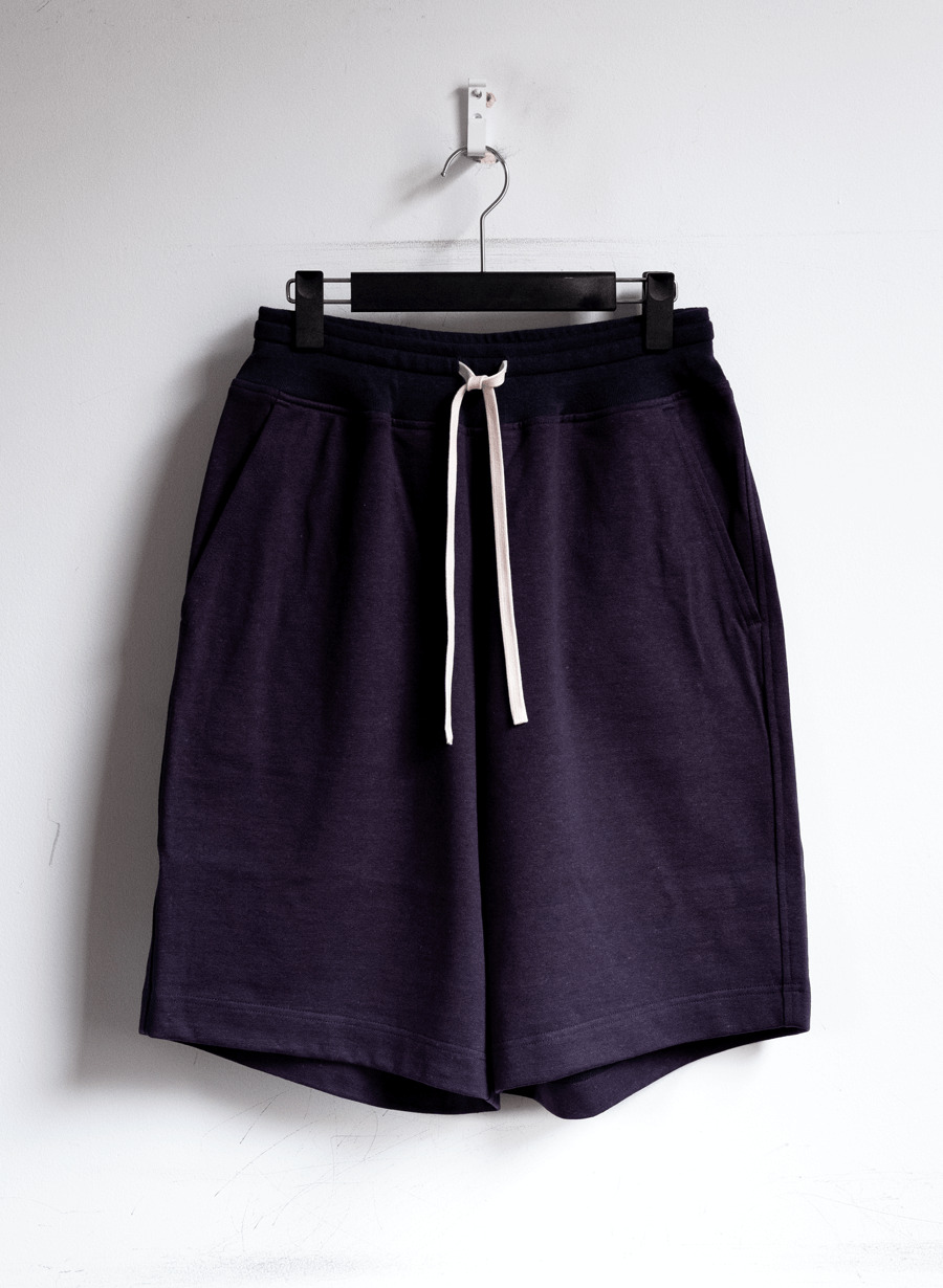 Cale スーピマコットン ヘンプ裏毛 Sweat Shorts