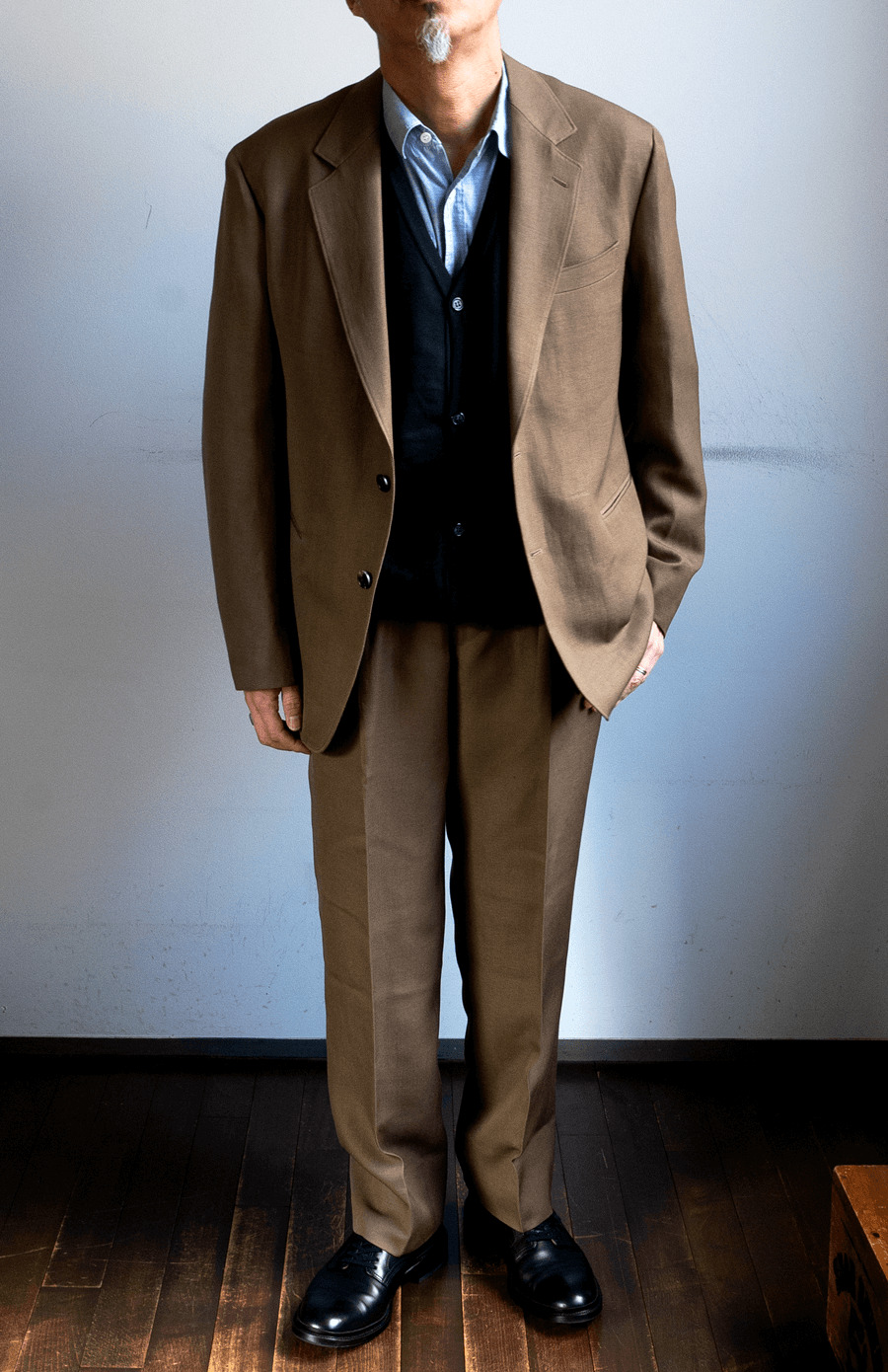 HEUGN Wool Linen 2B JACKET “Steve”