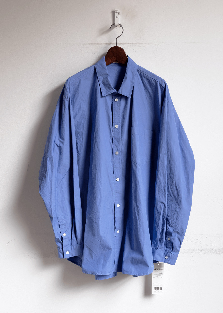 ATON Suvin Broad Washed Shirt