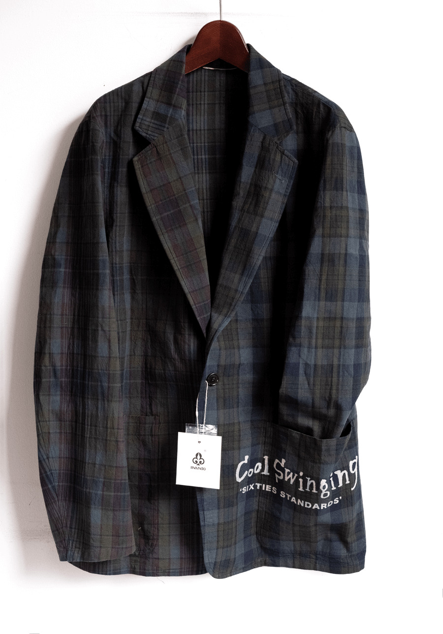 mando Cool Swinging Madras Check Jacket