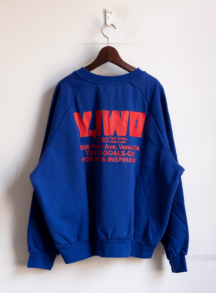 Y,IWO Strong Raglan Crewnecks